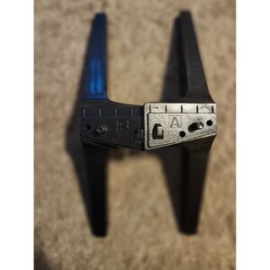 TV Stand Legs Base Mount Replacement Black for model # 49/55UJ63.  Vizio